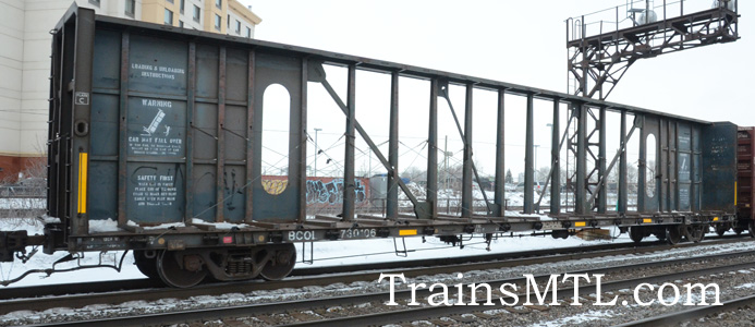 Car/wagon BCOL730106 left side / coté gauche